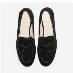 Cole Haan Women’s 6.5 Pinch Suede Tassel Loafers